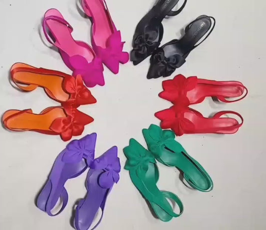 Women's Solid Color Elegant Sandals,