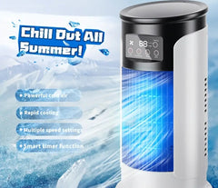 3-in-1 Function, Portable Air Conditioner, Lamp Fan,