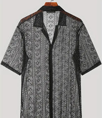 Men's Breathable Short Sleeve Shirt