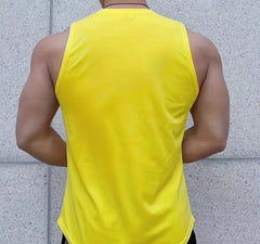 Men's Stylish Sleeveless Shirt - Top