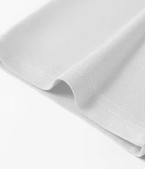 Men's Lightweight Polyester Short Sleeve Shirt with Ribbed