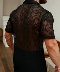 Men's Breathable Short Sleeve Shirt