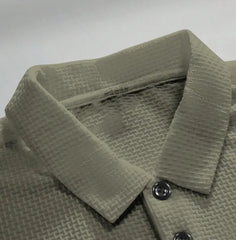 Men's Summer Shirt with Letter Print – Light Business Style