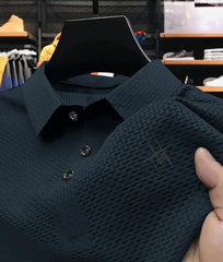 Men's Summer Shirt with Letter Print – Light Business Style