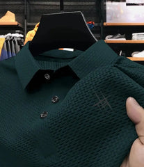 Men's Summer Shirt with Letter Print – Light Business Style