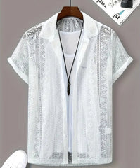 Men's Breathable Short Sleeve Shirt