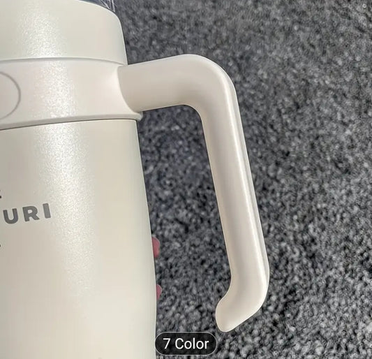 Stainless Steel Ice Tumbler with Straw