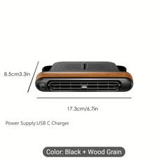 1 set, Portable Car Seat cool Fan