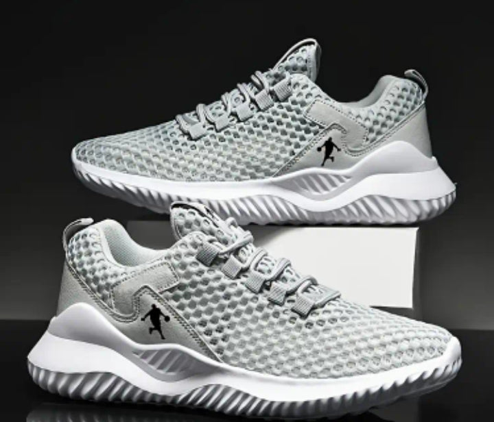 Men's Casual Sneakers, Summer Fashion Hollow Net Design