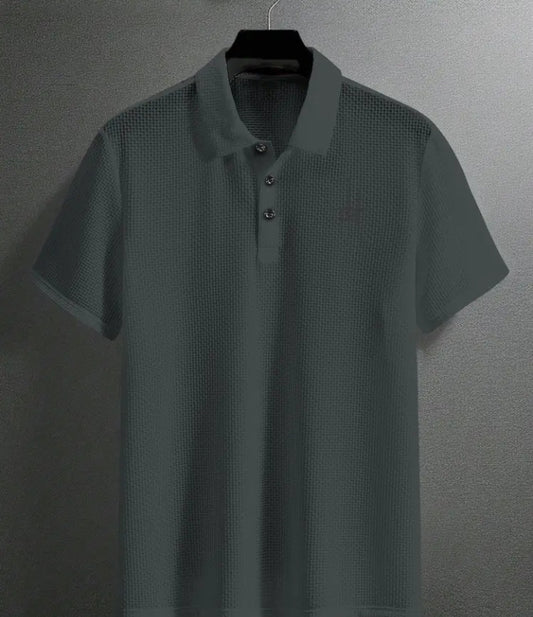 Men's Summer Shirt with Letter Print – Light Business Style