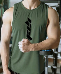 Men's Stylish Sleeveless Shirt - Top