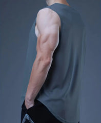 Men's Stylish Sleeveless Shirt - Top