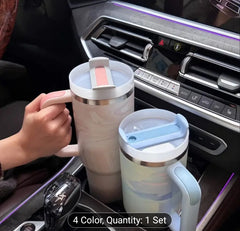 1pc Stainless Steel Insulated Travel Mug Set