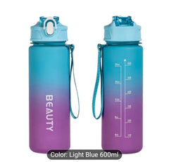 Large-Capacity Frosted Plastic Water Bottle