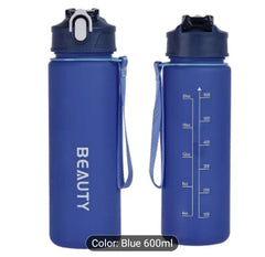 Large-Capacity Frosted Plastic Water Bottle
