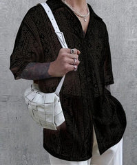 Men's Breathable Short Sleeve Shirt