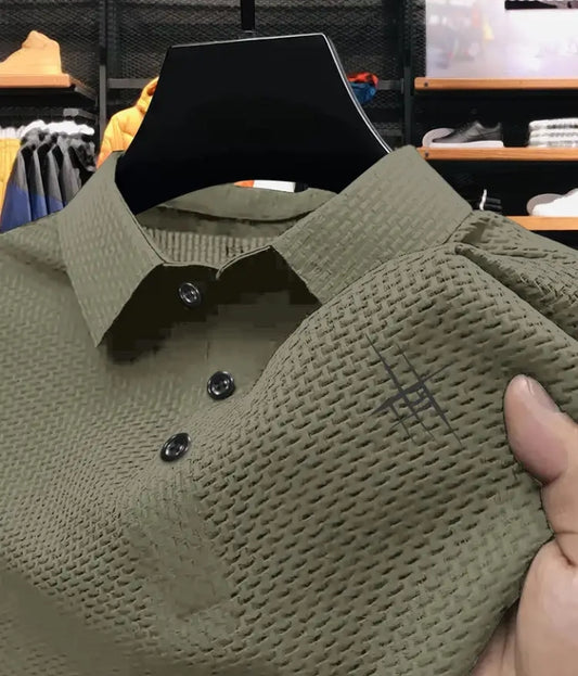 Men's Summer Shirt with Letter Print – Light Business Style