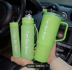 3-in-1 Gradient Portable Water Bottle Set – 1500ml + 900ml + 300ml