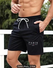 Men’s Solid Color Athletic Shorts