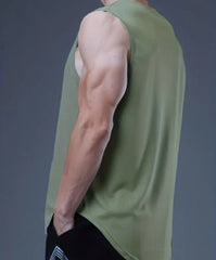Men's Stylish Sleeveless Shirt - Top