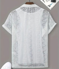 Men's Breathable Short Sleeve Shirt