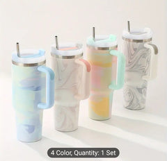 1pc Stainless Steel Insulated Travel Mug Set