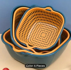 Colander Set Double-Layer Drain Baskets