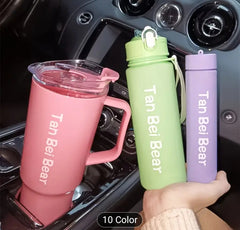 3-in-1 Gradient Portable Water Bottle Set – 1500ml + 900ml + 300ml