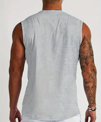 Men's Alpha American Flag Sleeveless Tank Top