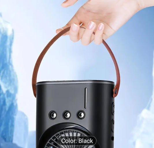 Dual-Head Spray Fan USB Cooler, desktop fan